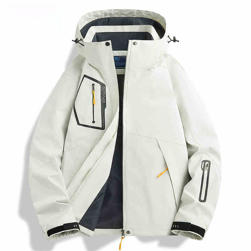 Camello HJCAMEL traje de asalto chaqueta hombre primavera nuevo impermeable a prueba de viento ropa de montaña chaqueta de moda de montar