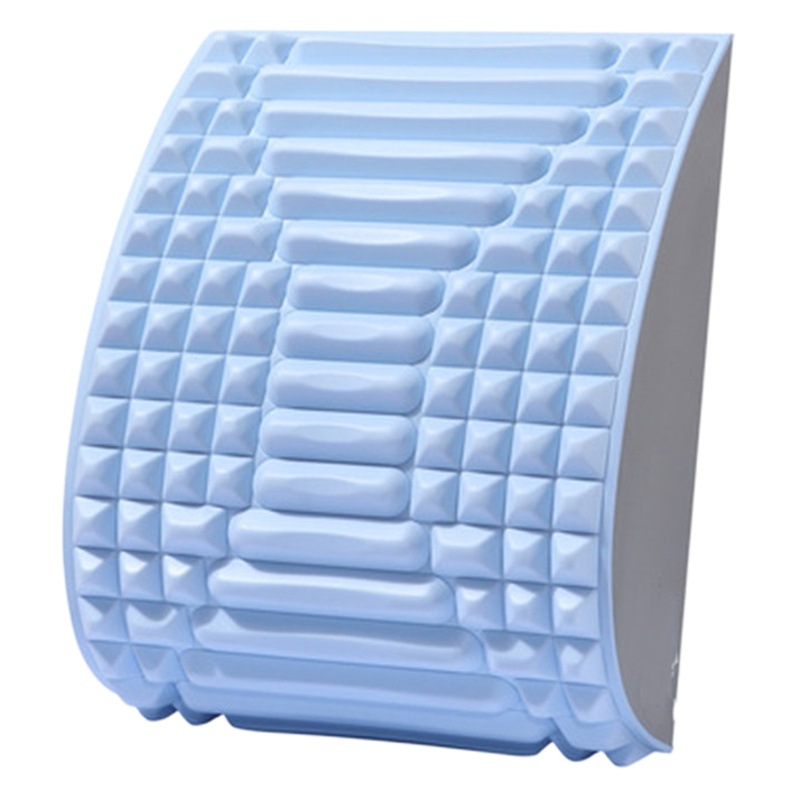 Yoga auxiliar lumbar soporte de espalda cojín de asiento lumbar calmante Dispositivo portátil Lobo diente cintura masaje cojín AB pad