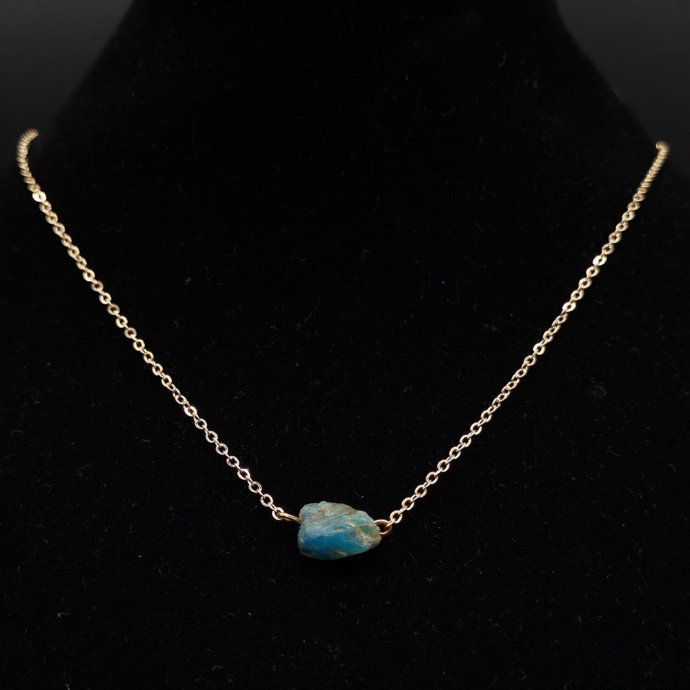 Fashion Geometric Agate Plating Natural Stone Necklace 1 Piece