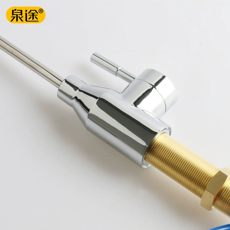 304 stainless steel three-pipe pressureless faucet is suitable for the modified under-table faucet on the table