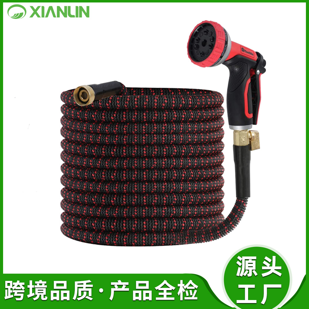 工厂直销花园水管3倍伸缩园林浇花软管魔术水管高压洗车水枪套装