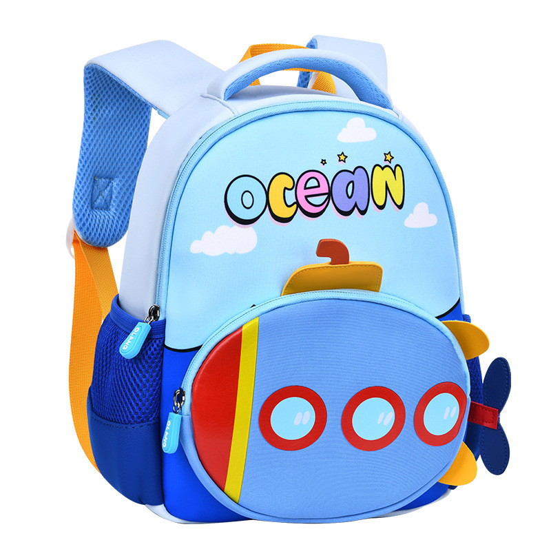Mochila de jardín de infantes, nave espacial para niños, niñas, mochila pequeña para niños pequeños, bolsas anti-perdidas cool, mochila de 1 - 3 - 5 años