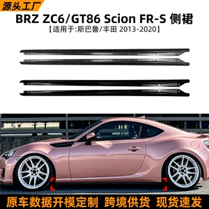 Subaru Brz Zc6/Toyota Gt86 Scion Fr-S üçün yan ətək spoyler əlavələri