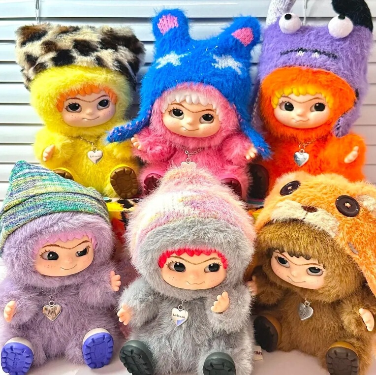 Wakuku Blind Box Plush Trendy Party Generation Plush Doll Toy Ornament Wakuku Blind Box Plush Trendy Party Generation Plush Doll Toy Ornament