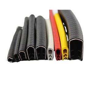 Automobile anti-collision strip decorative strip U-shaped rubber sealing strip sheet metal glass edging strip skeleton protection strip