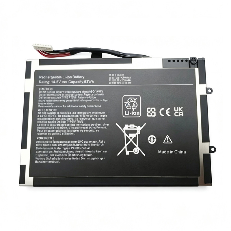 Suitable for Alienware M11x, M14x, P06T, and P18G laptop batteries, model PT6V8