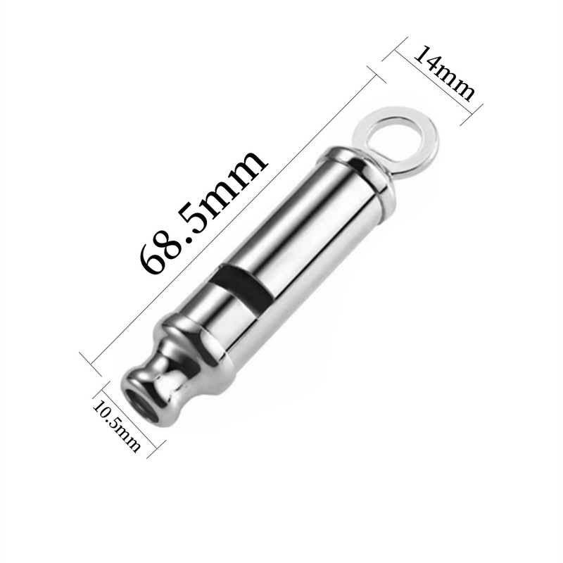Manufacturer's Genuine Stainless Steel Whistle, High-Frequency Whistle, British-Style Whistle, Dual-Tone Anti-Wolf Whistle