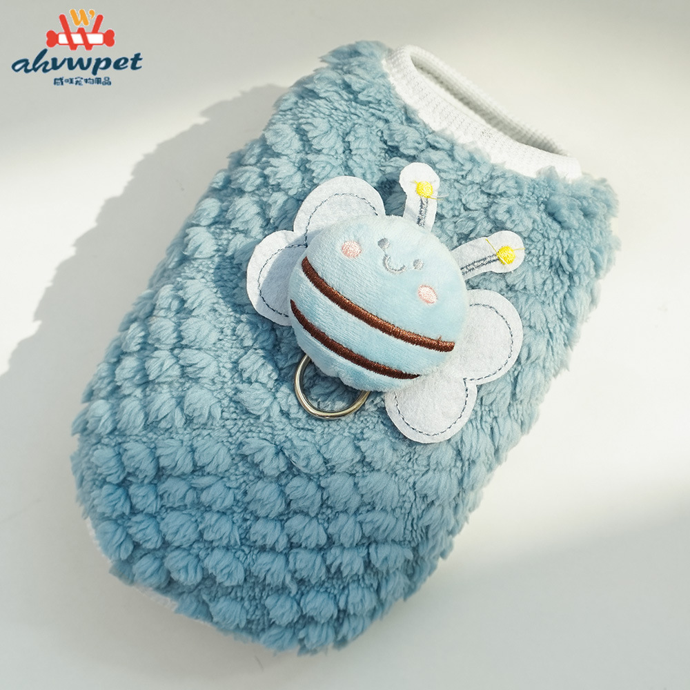 Explosiones transfronterizas perros cachorros gatos mascotas perros otoño invierno ropa perros artículos para gatos abejas Teddy Bo Mei