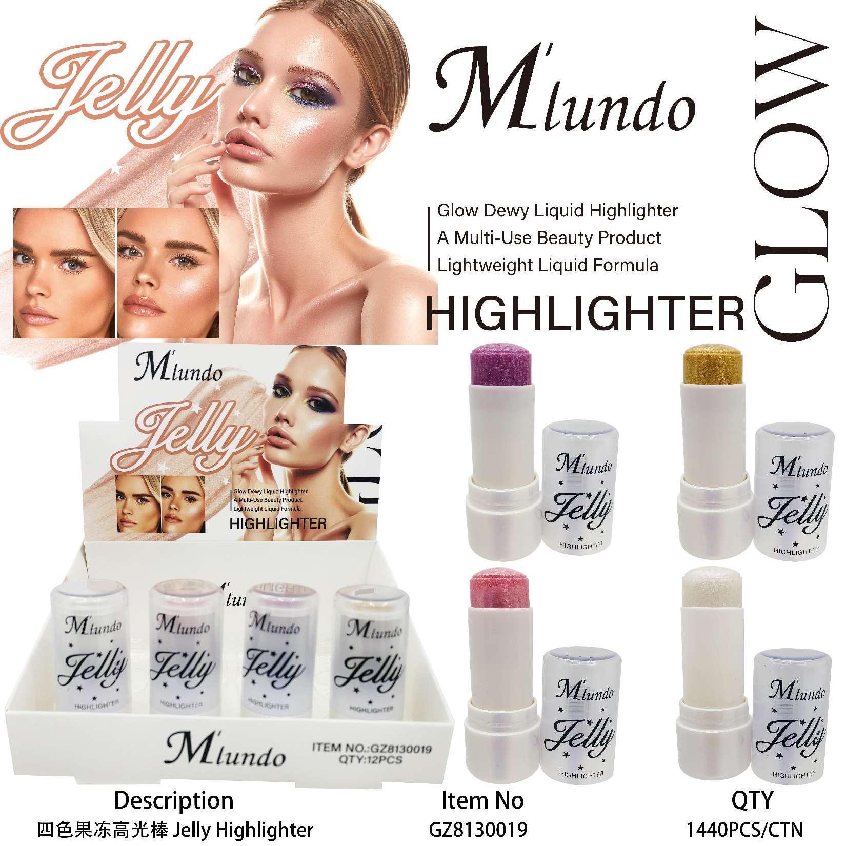 Nuevo Mlundo seis colores de alto brillo concelador blush sequinilla decolor óleo labial invisible barra de concelador maquillaje al por mayor