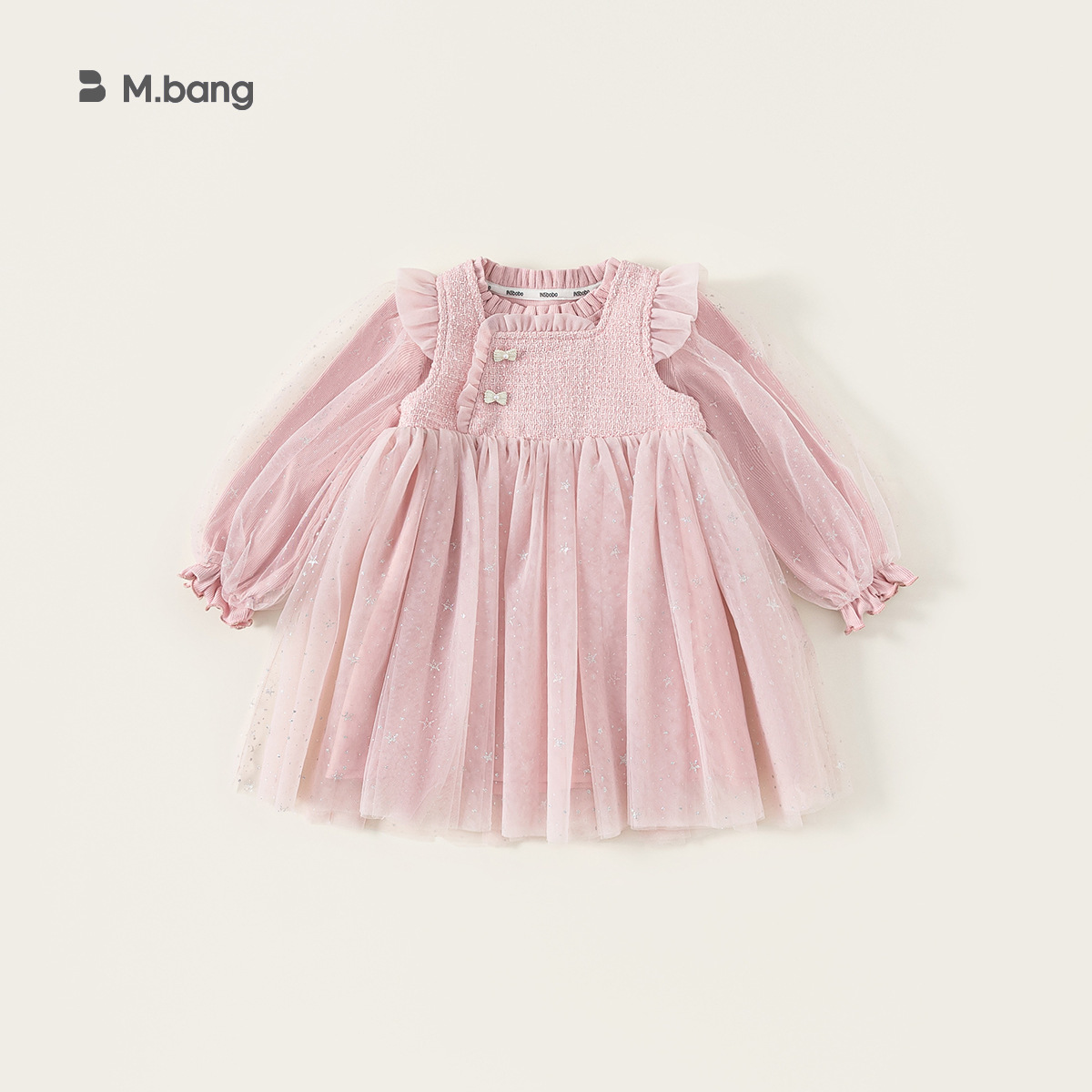 Modelo M Welfare, Vestido de Niña para Primavera y Otoño, No se Devuelve, Vestido Floral Infantil, Vestido de Niña de Manga Larga para Otoño, Ropa Infantil en Liquidación