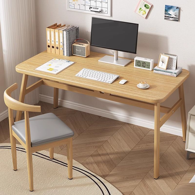 Computer Desk Desktop Office Work Desk Simple Modern Rectangular Student Home Bedroom Study Writing Desk