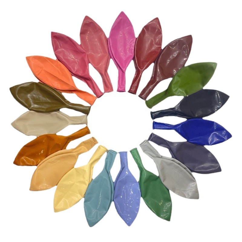 Hermosos globos de látex mate redondos y gruesos de 36 pulgadas de color vintage, ideales para la venta en mercados nocturnos, para decoración y arreglos.