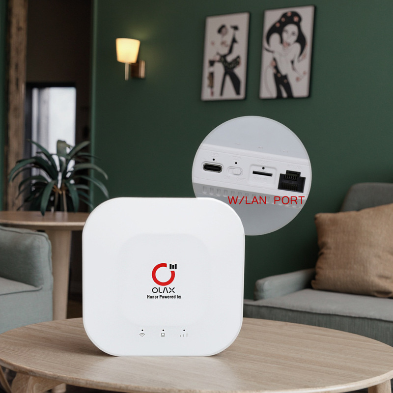 4g pocket wifi6 MT30 Portable wifi Network Cable Card Two-in-one 4000mah Router RJ45