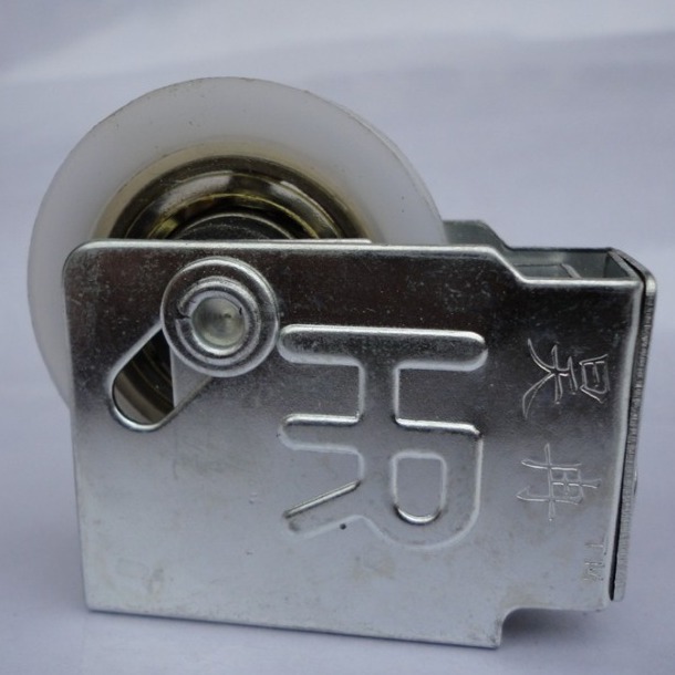 门窗滑轮厂 窗轮 门窗滑轮 铝塑配件大量批发73#胶盖轴承轮