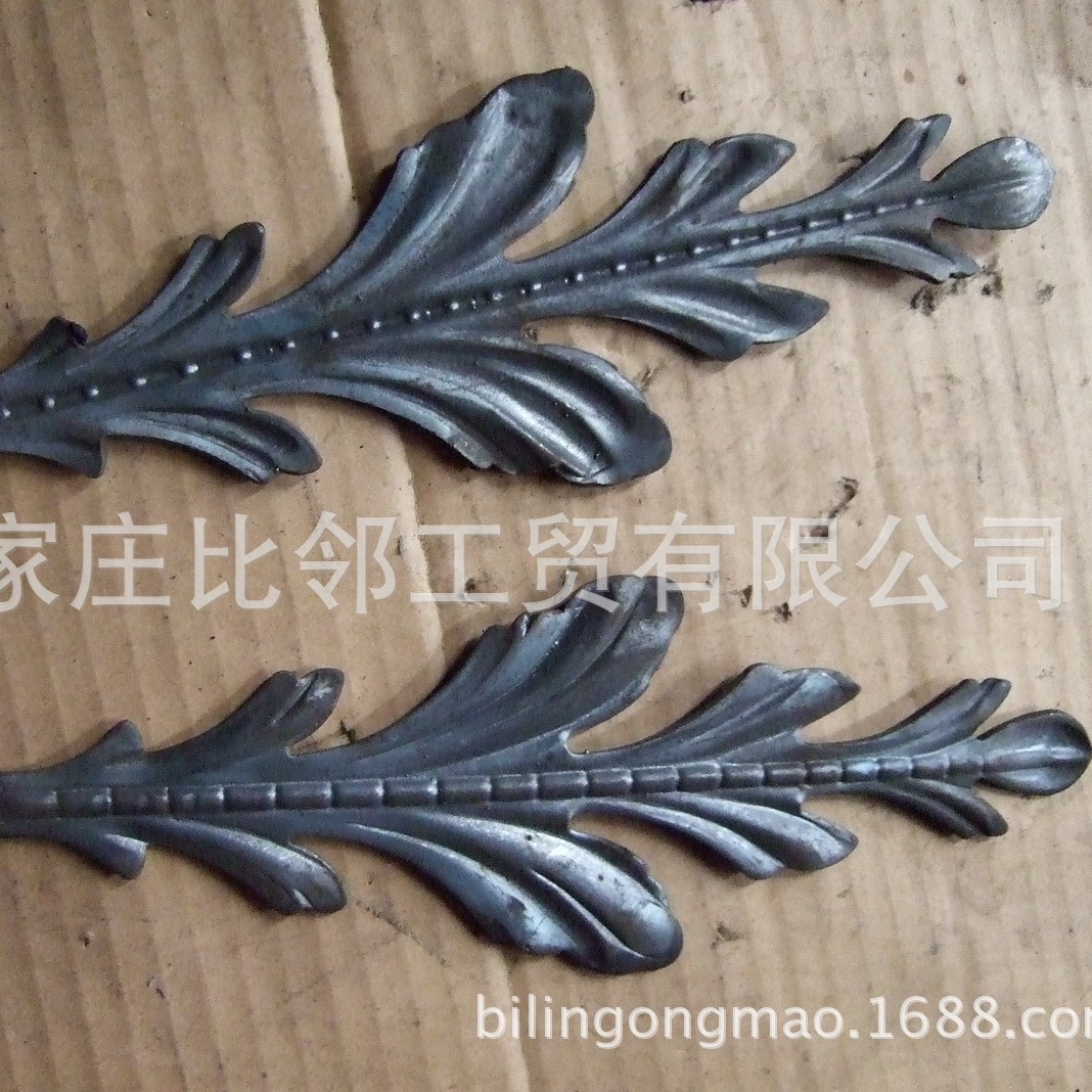加工锻造铁艺装饰花叶  河北 石家庄