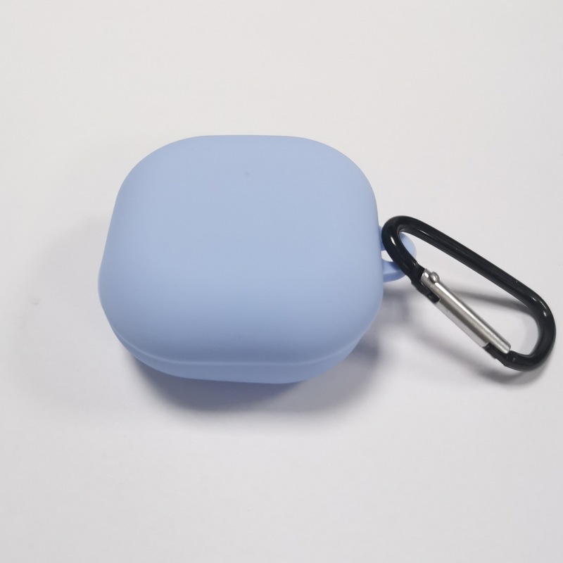 新しいサムスンgalaxy buds fe bluetoothイヤホン保護ケースシリコンカバー保護カバーを適用します。|undefined