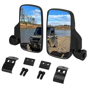 Large field of view rear view auxiliary mirror terrain beach off-road vehicle auxiliary
