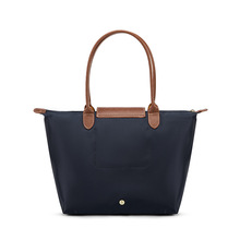 厂家直销跨境休闲手提饺子包刺绣托特包防水折叠单肩包潮流百搭
