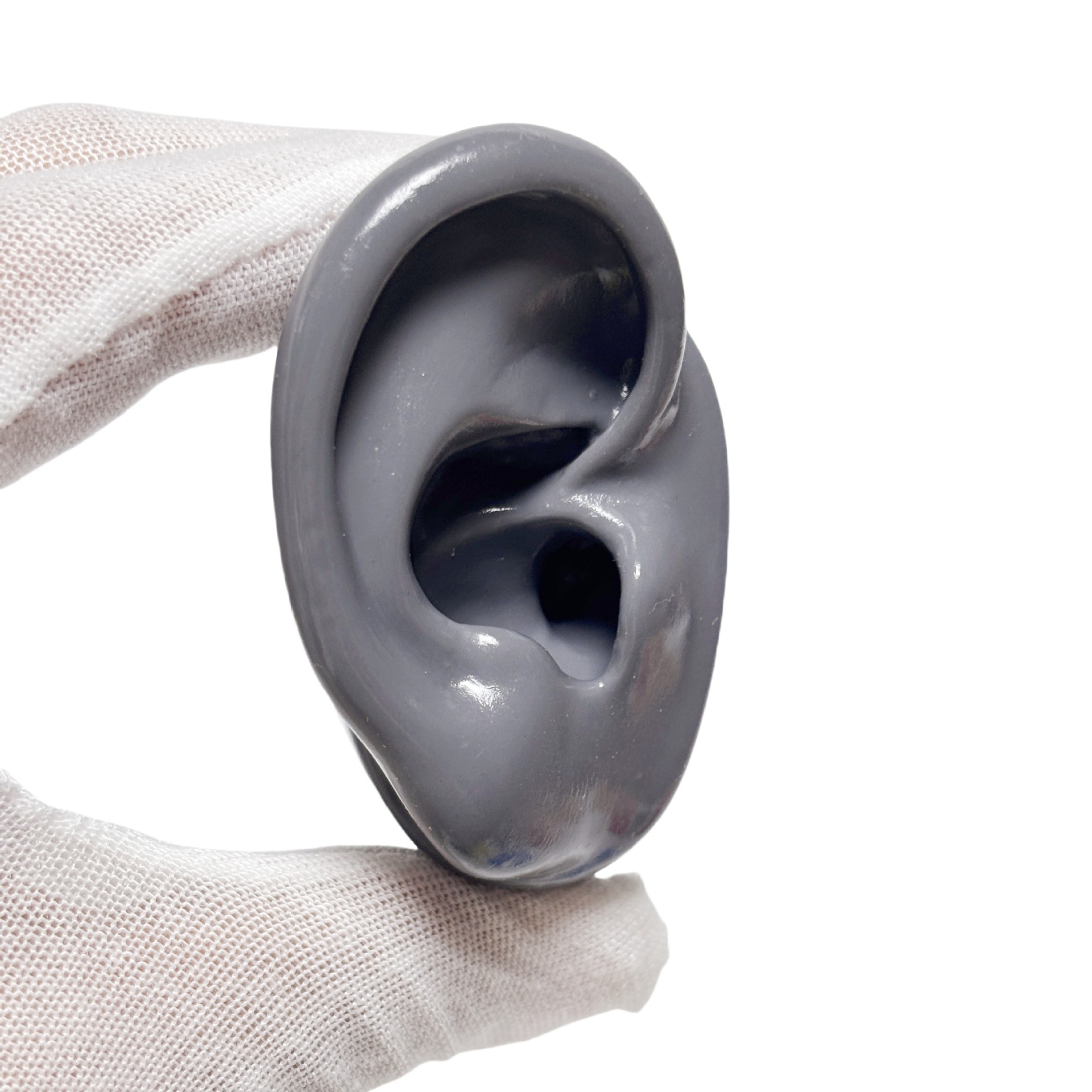 auriculares de silicona modelo de canal auditivo auricular auriculares audífonos auriculares perforación auriculares estante de exhibición joyas pendientes