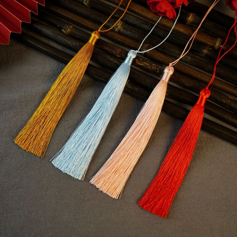 15cm Long Tassel Accessories, Large Quantity and Excellent Price, Polyester Ice Silk Han Dynasty Sachet Sachet Pendant Pendant 15cm Long Tassel Accessories, Large Quantity and Excellent Price, Polyester Ice Silk Han Dynasty Sachet Sachet Pendant Pendant