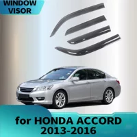 Подходит для HONDA ACCORD 2013-2016, дефлектор бокового окна, защита от дождя, утолщение брови