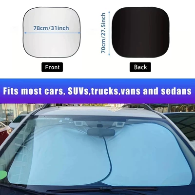 Front Window Double-Circle – Sun shade