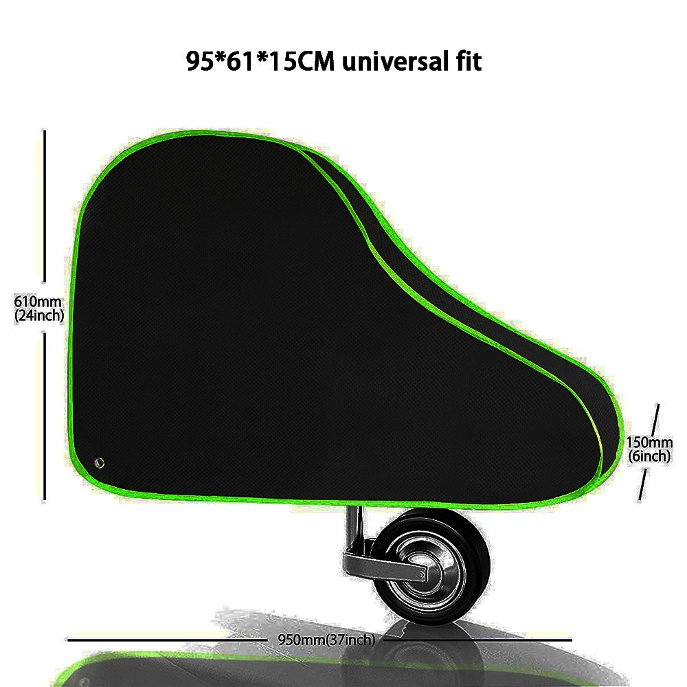 Защитная крышка крючка для буксировки фургона утолщение черный водонепроницаемый нетканый материал RV трейлер солнцезащитный крем с замком