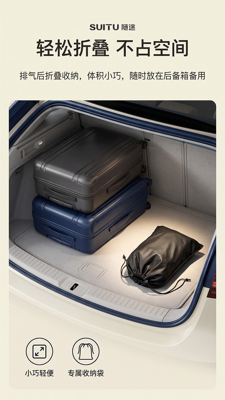 Car inflatable bed, rear seat double mattress, electric inflatable portable camping bed, thickened flocked air mattress