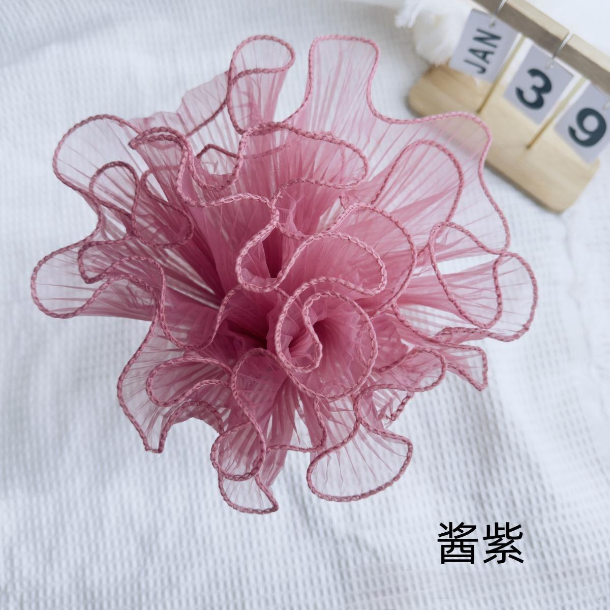 Tela Onda Perlada para Envoltura Floral — DIY Decoración y Repostería