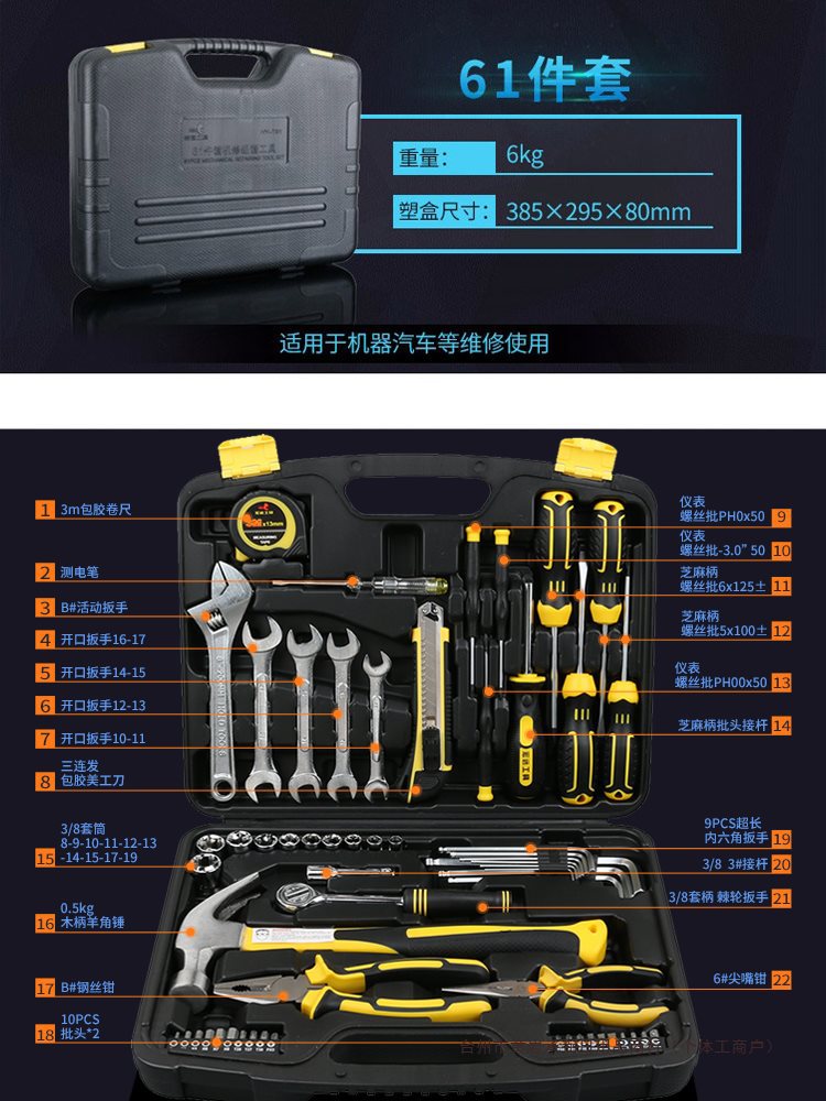 Auto repair ratchet screw batch set universal manual sleeve…