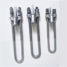 拉线固定热镀锌NUT线夹拉线耐张电力金具NX楔形线夹电力连接金具