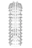 6th sense 6 sense hurricane crystal wolf braces (simple cover) (MDLG08)