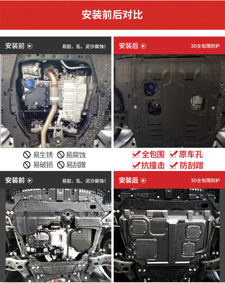 Suitable for engine chassis armor MAX oil circuit car bottom 24 ideal L6PRO battery lower guard plate protective baffle