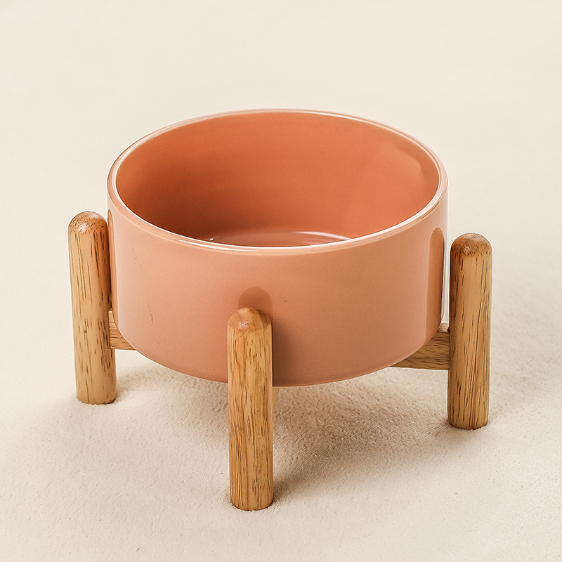 [광택] 카키색 싱글볼 + 통나무 스탠드