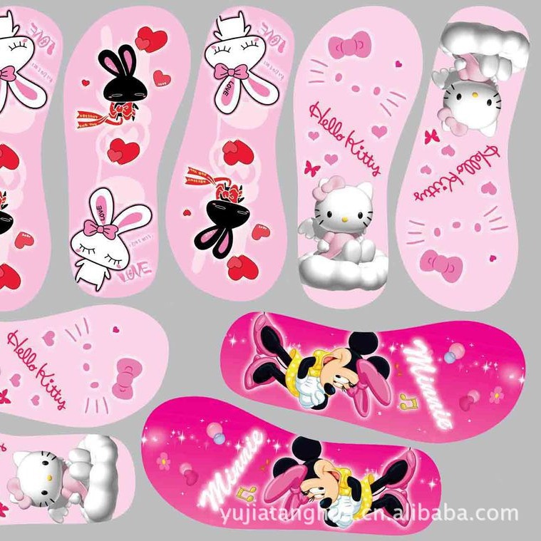 厂家直EVA烫画 EVA烫图 来图做EVA沙滩鞋烫画