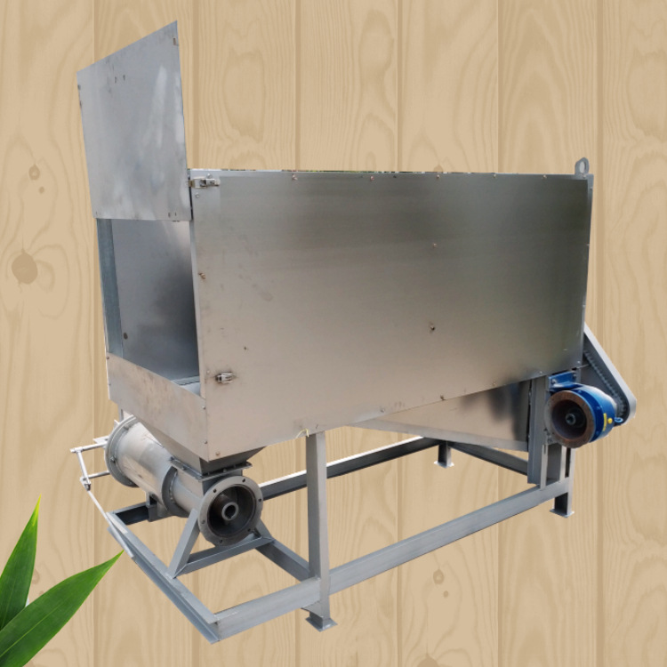 琪源 全新式脱水机 餐厨垃圾干湿分离设备 畜禽粪便微滤式分离机