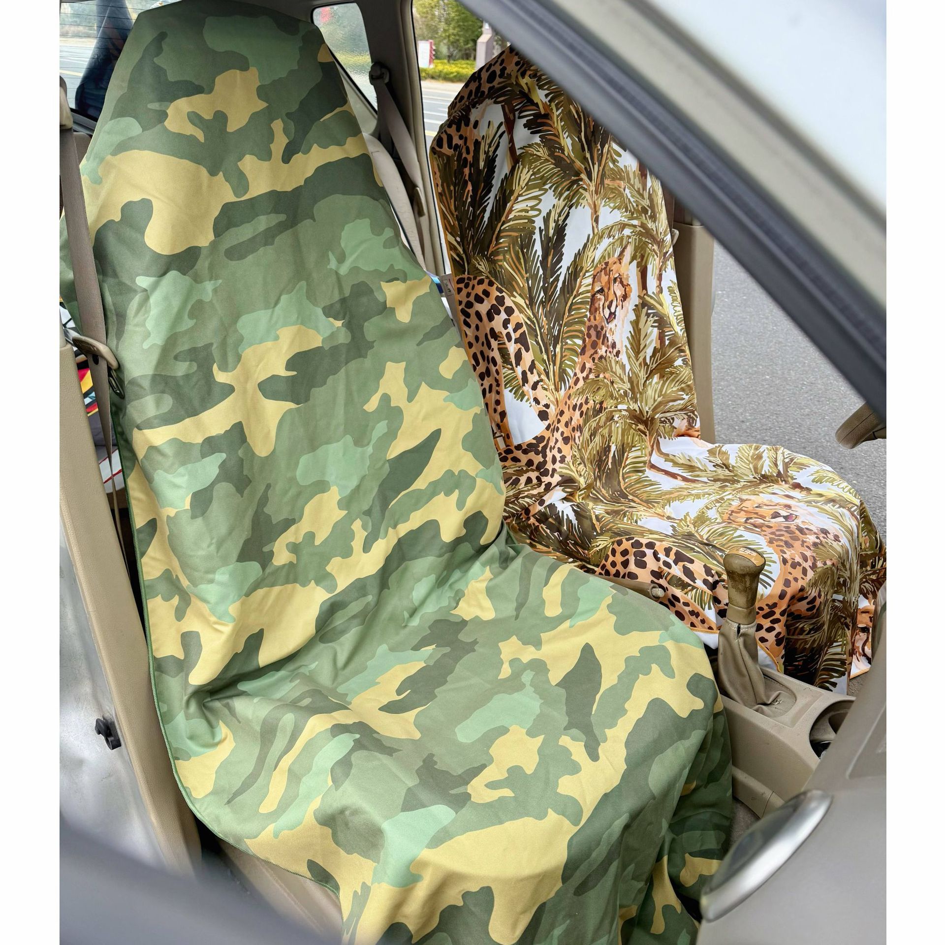 Cross-Border Ultra-Fine Fiber Quick-Drying Universal Car Seat Cover Towel, Beach Towel, Yoga Mat Towel, Sweat-Absorbent and Dust-Proof