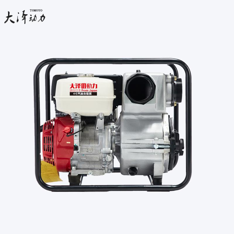 轮船用大泽动力4寸汽油自吸水泵 循环排水内燃抽水水泵  TOTO40EW
