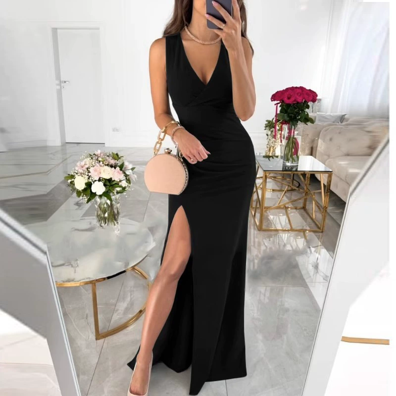 Вечернее платье, сексуальная длинная юбка, Amazon, plus size, европейский стиль