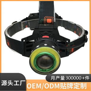 ���S���� �Բ�1LED T6+COB�A�^�^���L�m������ɳ���^����ˮ