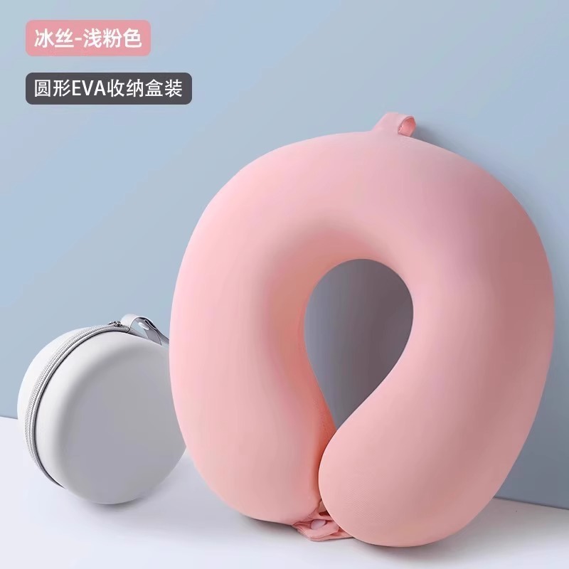 旅行用ポータブル睡眠用品、U字型枕、長距離飛行機、高速鉄道、車、首枕、首枕、頸椎枕|undefined