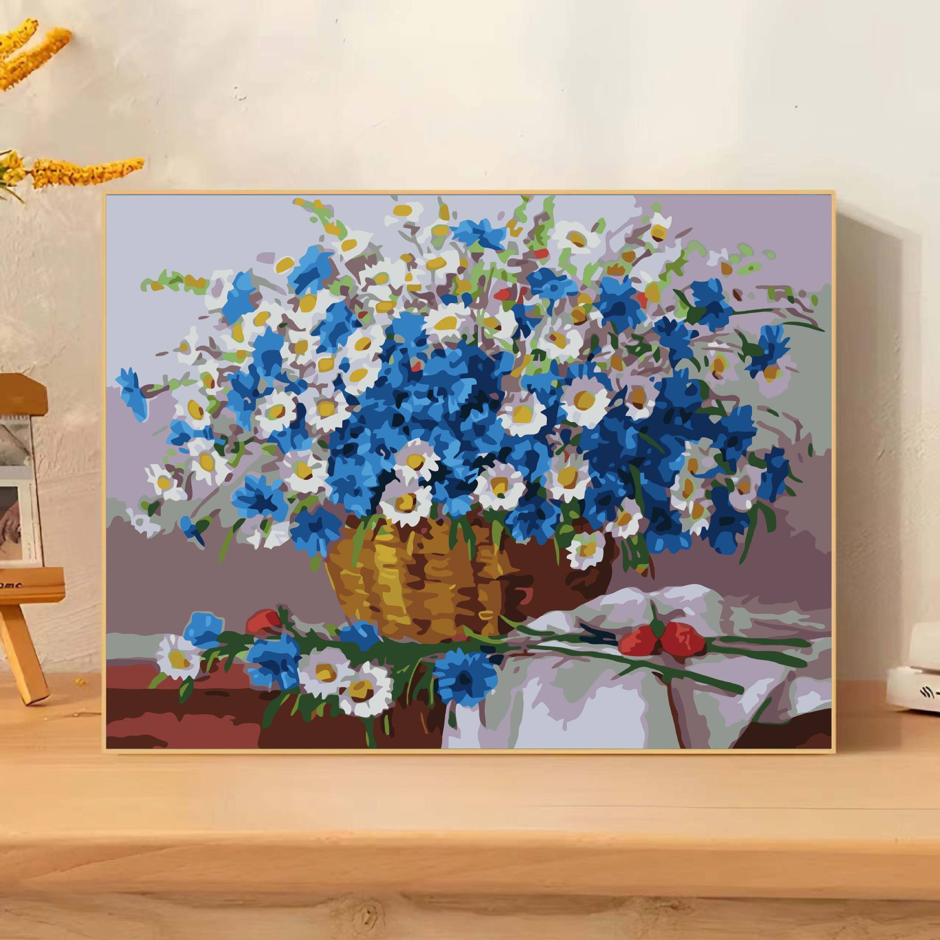 Pintura al óleo digital hecha a mano diy relleno sala de estar decoración de pintura colgante arte relleno pintura al óleo al por mayor