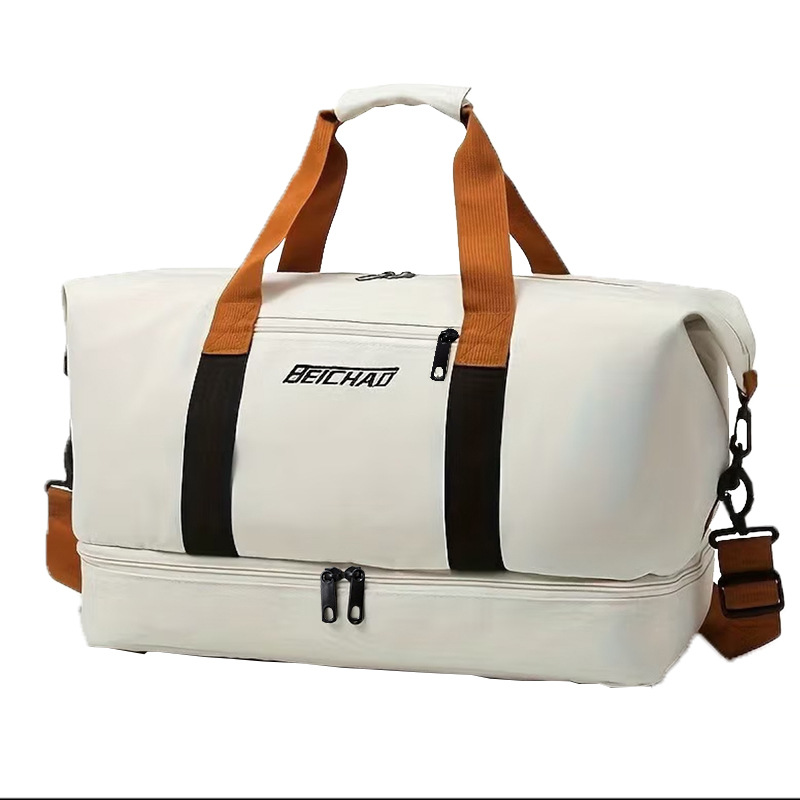 Bolso de Viaje de Gran Capacidad de Tela Oxford y Nylon Impermeable y Resistente al Desgaste para Viajes Cortos