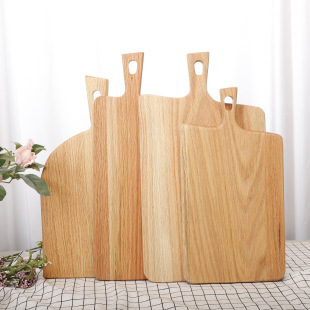 Cross-Border Acacia Wood Cutting Board Acacia Solid Wood Cutting Board Cheese Cheese Steak Board Outdoor Camping Portable Fruit Board