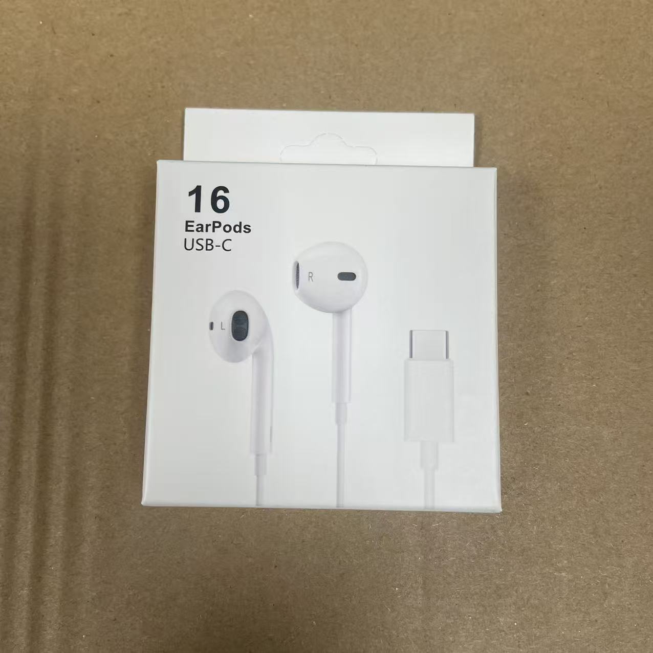 現貨適用蘋果16有線耳機iPhone16 Type-C接口通用入耳式 線控耳機 2