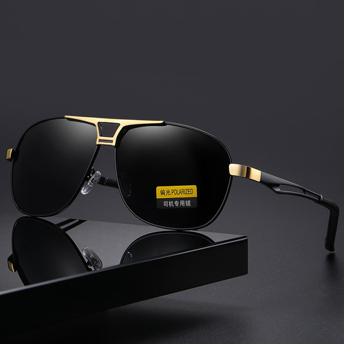2025 New Men's Polarized Driving Sunglasses, Day and Night Dual-Use Color-Changing Sun Glasses Factory