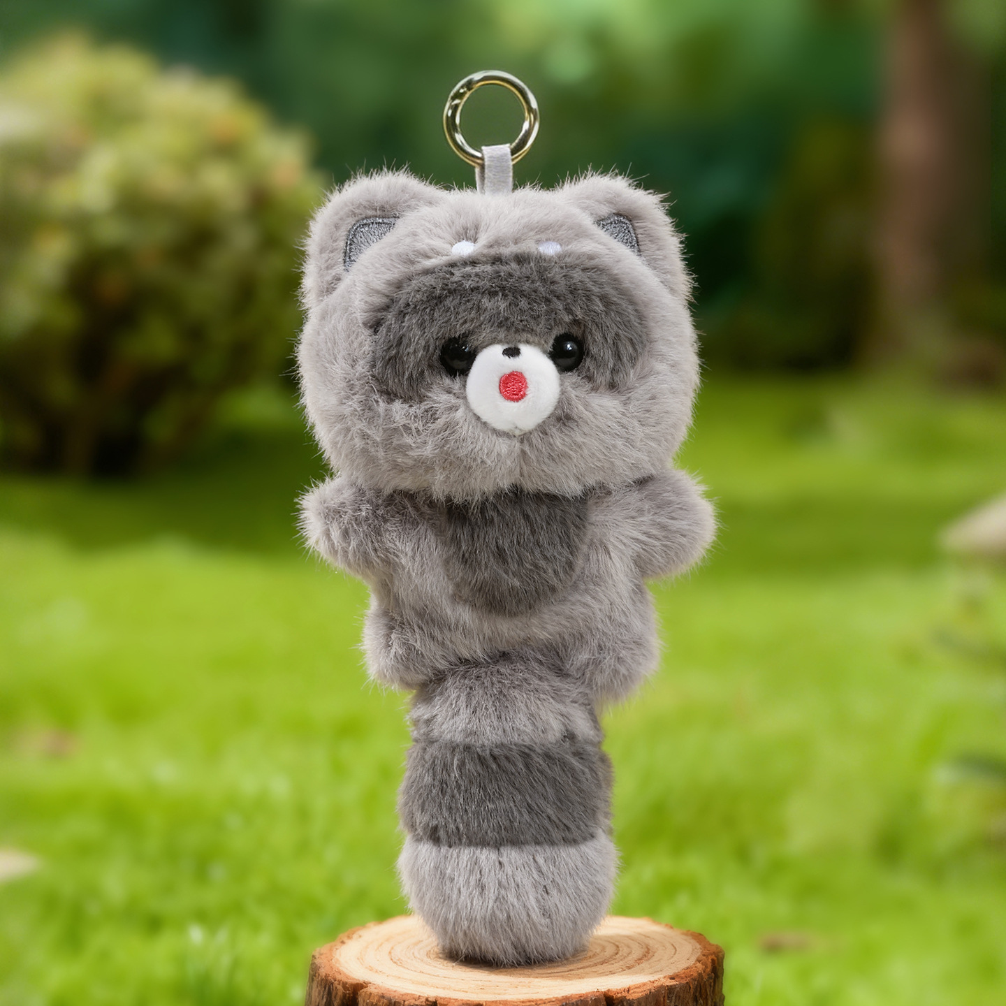 KOKI casa peluche colgante bolígrafo descomprimir muñeca pequeño llavero lindo ardilla regalo de estudiante bolsos creativos colgante