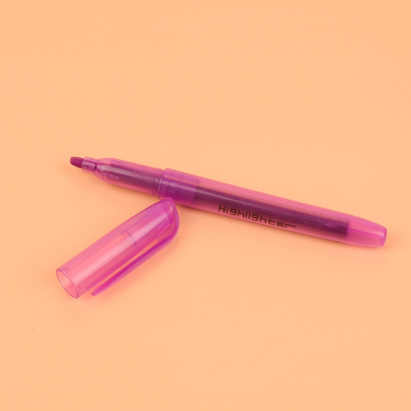 Papelería resaltador de color a base de agua pluma de color estudiante Mark Review buen ayudante resaltador 6 colores