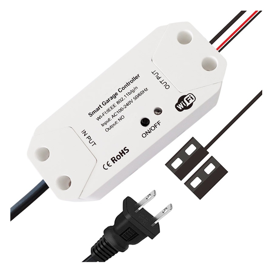 Tuya APP control remoto graffiti inteligente controlador de puerta de garaje CE WIFI abridor de puerta de garaje