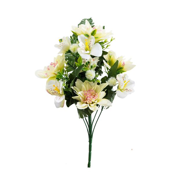 Youfu cross-border supply Amazon 9-prong fan-shaped dahlia bouquet…